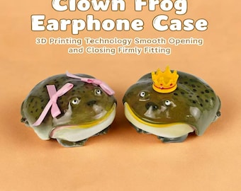 Clown Frog Earphone Case Compatible with all AirPods series