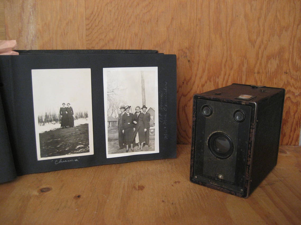 Vintage Box Camera Antique Box Camera Agfa Ansco Etsy