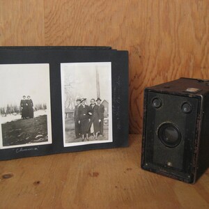 Vintage box camera antique box camera Agfa Ansco