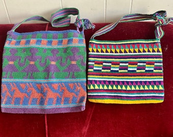 sacs à main mexicains vintage, sacs à main guatémaltèques, sacs à main tissés