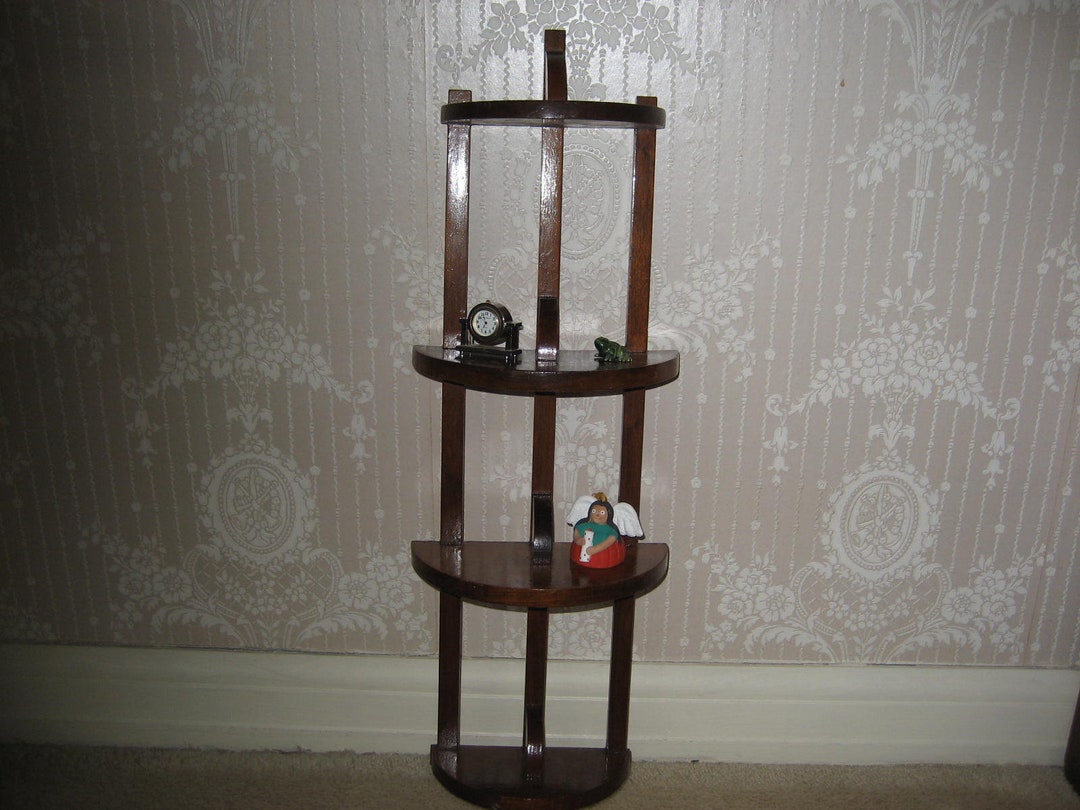 Vintage Shelf, Nic Nac Shelf, Knick Knack Shelf, Storage, What Not