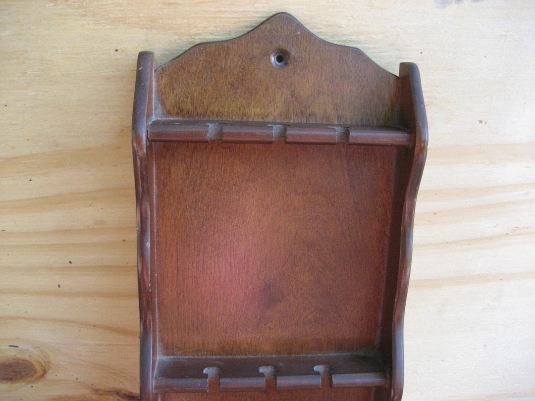 Vintage Spoon Holder Wooden Spoon Holder. Wood Spoon Holder. Etsy