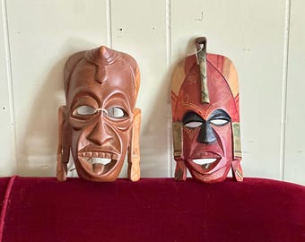 ケニアのマサイ族の仮面 - Etsy 日本