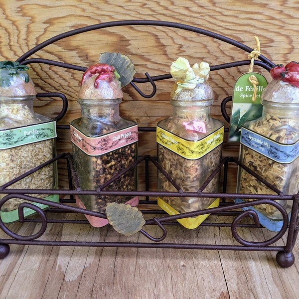 Vintage Spice Rack Etsy