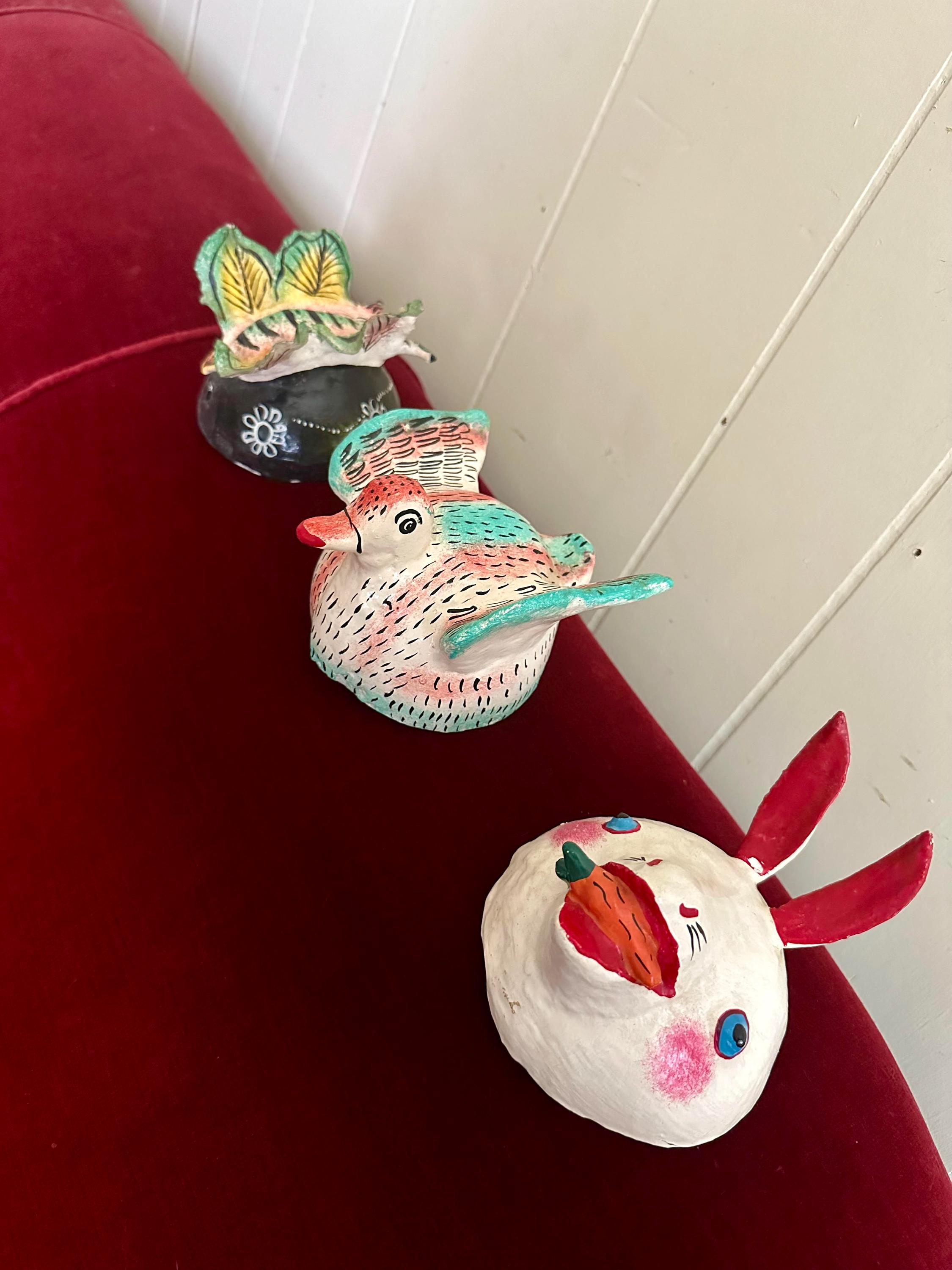 ヴィンテージ 刺繍 アート 額 飾り布 中南米 南米 メキシコ