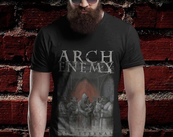 Maglietta unisex Arch Enemy "War Eternal" con merchandising retrò Death Metal per fan