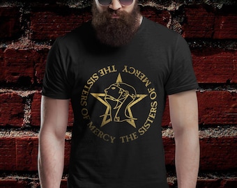 Maglietta unisex "The Sisters of Mercy 1985 Vintage Retro" della band rock Sisters of Mercy