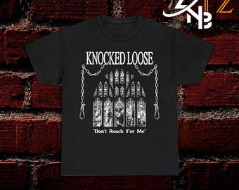 T-shirt Knocked Loose - Merchandising unisex di una band musicale - Abbigliamento hardcore punk, idea regalo - Maglietta in stile metalcore