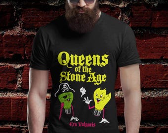 Maglietta Queens Of The Stone Age "Era Vulgaris" Rock Queens Of The Stone Age Maglietta unisex