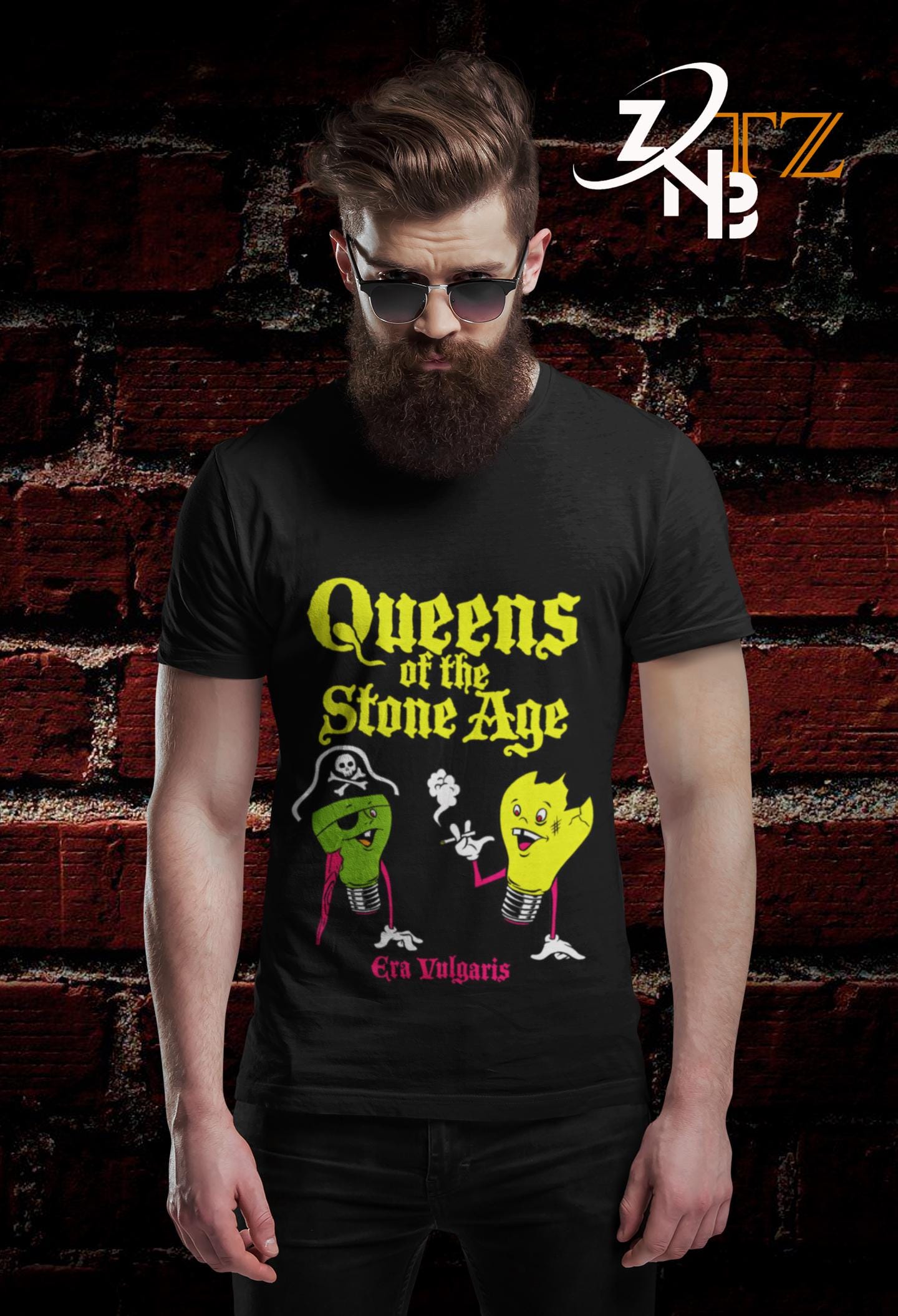 Queens of the stone age t shirt - Etsy 日本