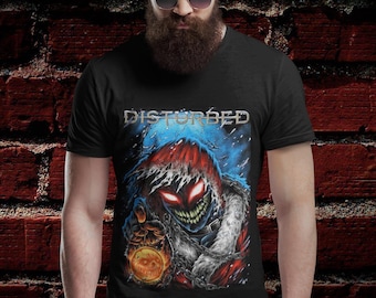 Maglietta unisex Heavy Metal "Abbasso il Natale" dei Disturbed