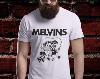 Maglietta unisex Melvins Shirt Gluey Porch Treatments Vintage Graphic