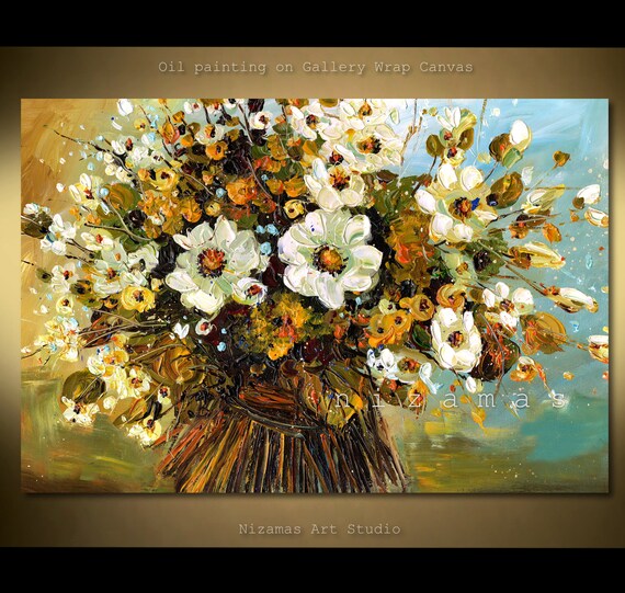 Oil Painting Brings An Elegance To Your Home With This Vivid Etsy Oil Painting Brings An Elegance To Your Home With This Vivid Etsy