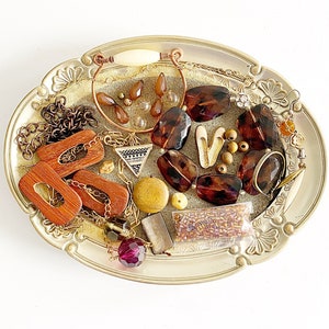 Beautiful Destash jewelry Lot | vintage diy projects | up-cycle, repair, re-sell | repurpose | crafting fun activity LOT Br