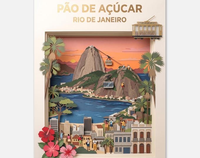 Rio – Sugarloaf Mountain | Poster
