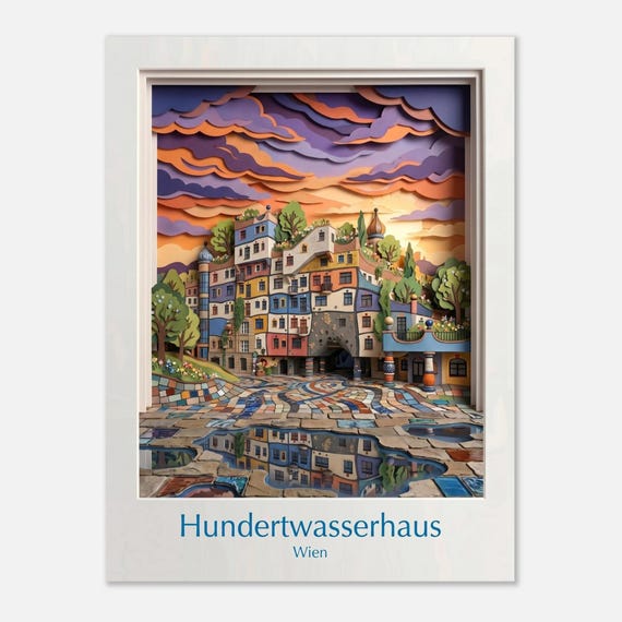 WIEN - HUNDERTWASSERHAUS