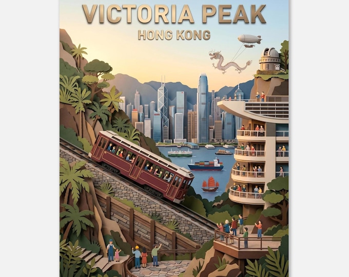 HONG KONG – Victoria Peak | Posters