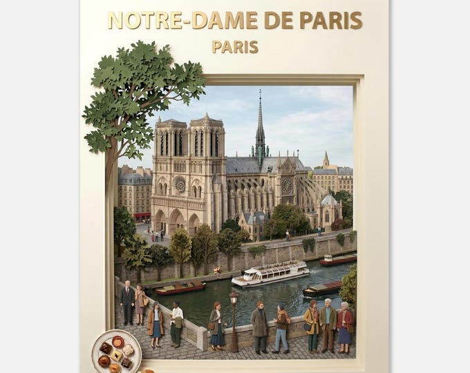 PARIS – Notre Dame | 3d posters
