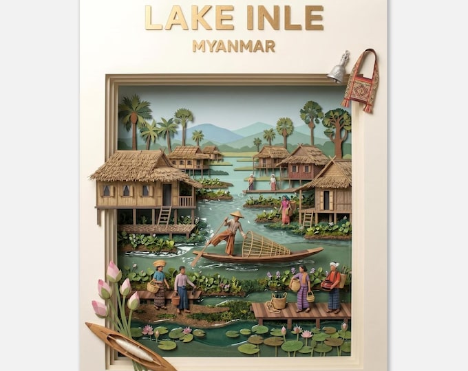 MYANMAR – Lake Inle | Posters