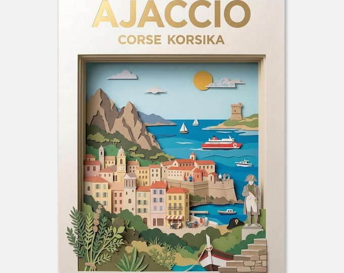 AJACCIO – Corsica | Poster