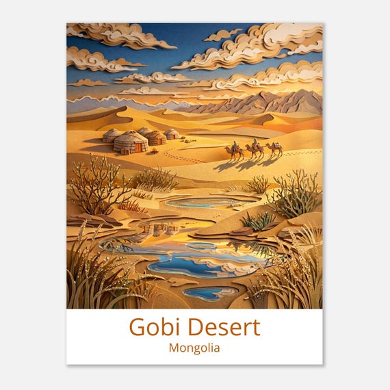 WÜSTE GOBI - Mongolei