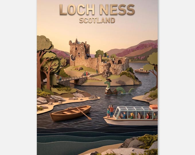 SCOTLAND – Loch Ness | Posters