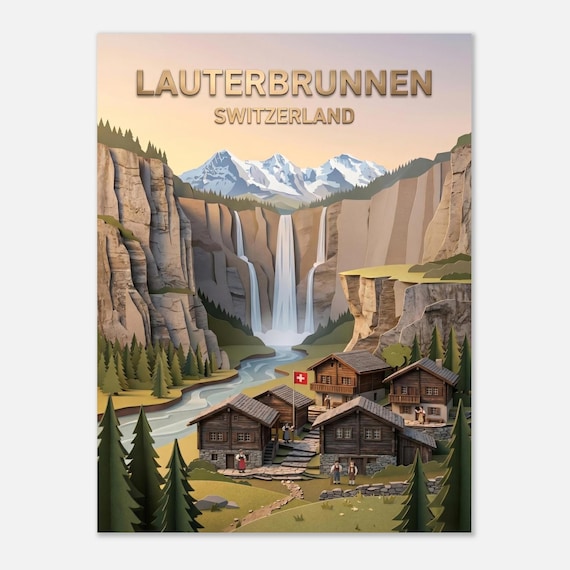 LAUTERBRUNNEN – Switzerland | Poster
