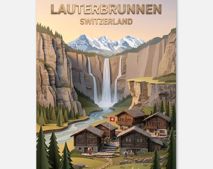 LAUTERBRUNNEN – Switzerland | Poster