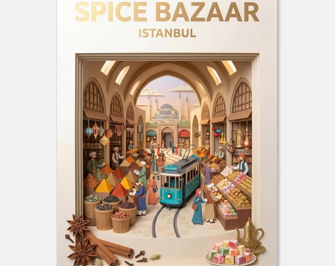 ISTANBUL – Spice Bazaar | Posters