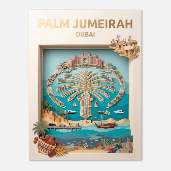 DUBAI – Palm Jumeirah | Posters