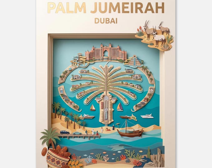 DUBAI – Palm Jumeirah | Posters