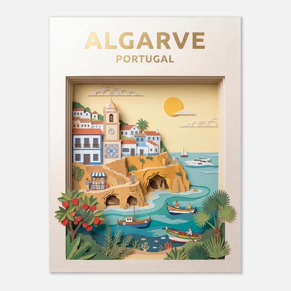 ALGARVE – Portugal | Travel poster