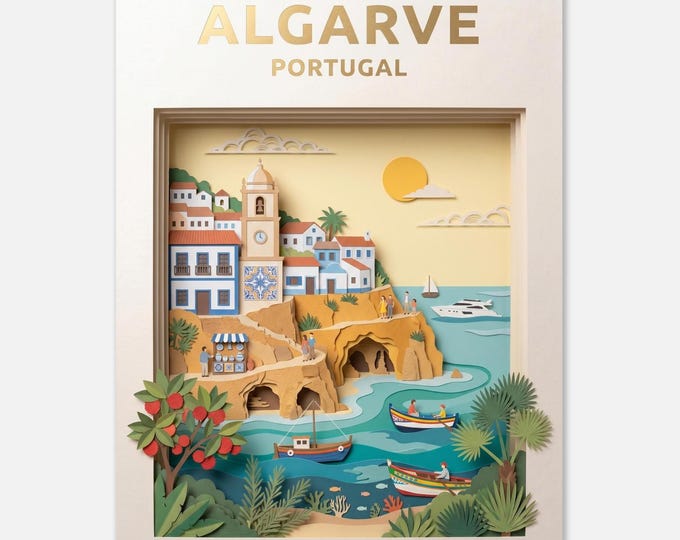 ALGARVE – Portugal | Travel poster