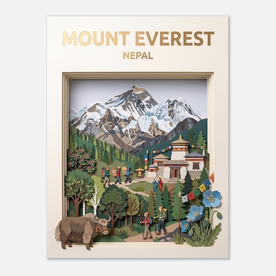 NEPAL – Mount Everest | Posters