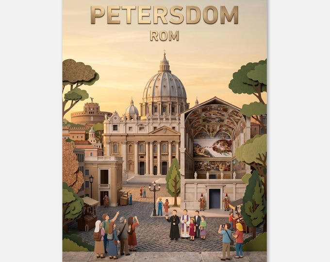 ROME – St. Peter's Basilica | Poster