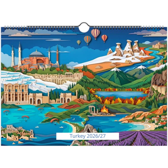 CALENDAR Turkey | July 2026 to June 2027
