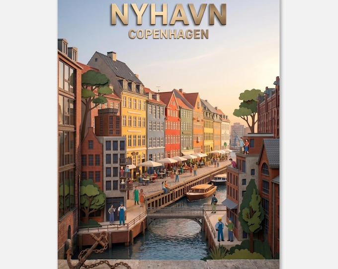 COPENHAGEN – Nyhavn | Posters