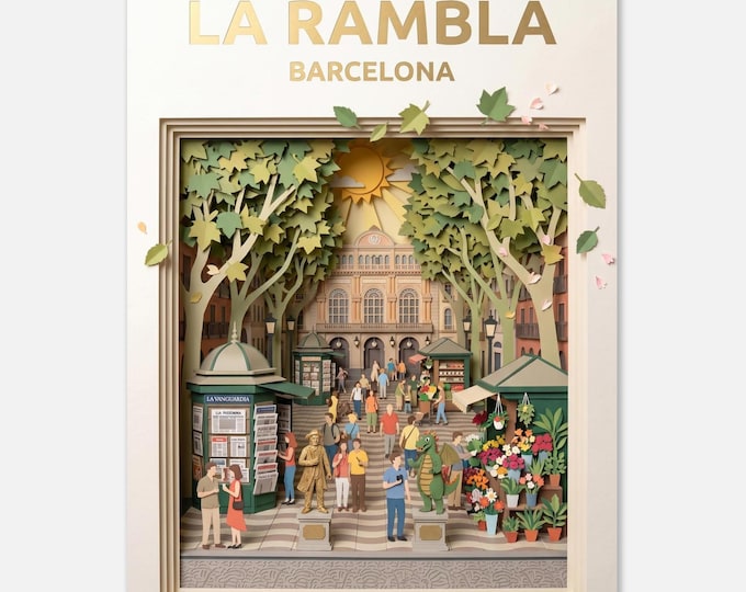 LA RAMBLA | Barcelona | Posters