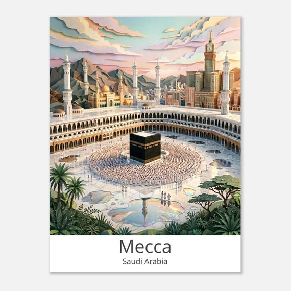 MEKKA - Kaaba Al-Haram Moschee