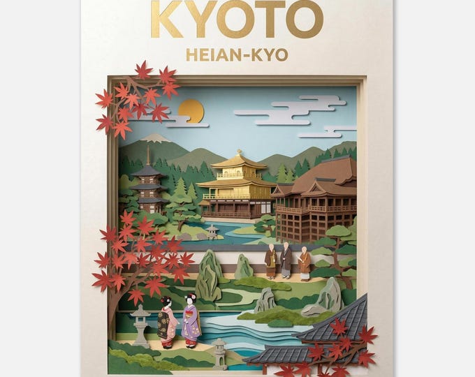 KYOTO – Heian-kyo | Travel poster