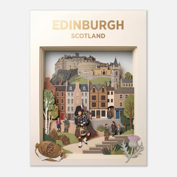 EDINBURGH - Scotland | Poster