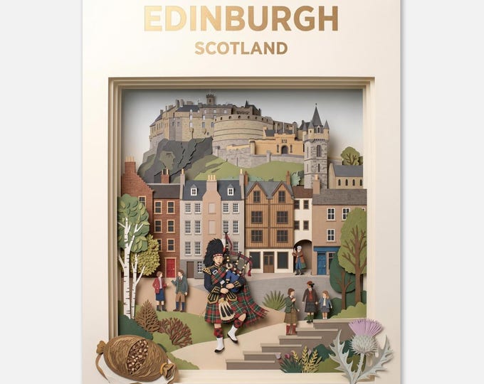 EDINBURGH - Scotland | Poster