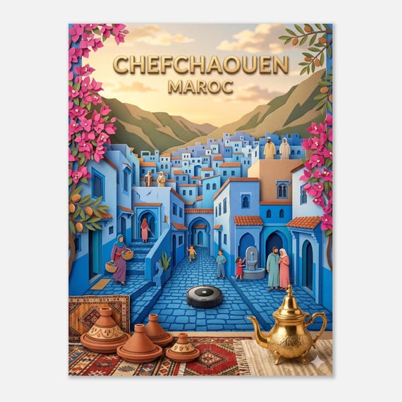 MAROC – Chefchaouen | Posters