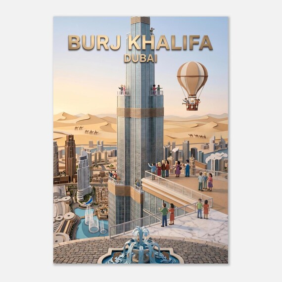 DUBAI – Burj Khalifa | Posters