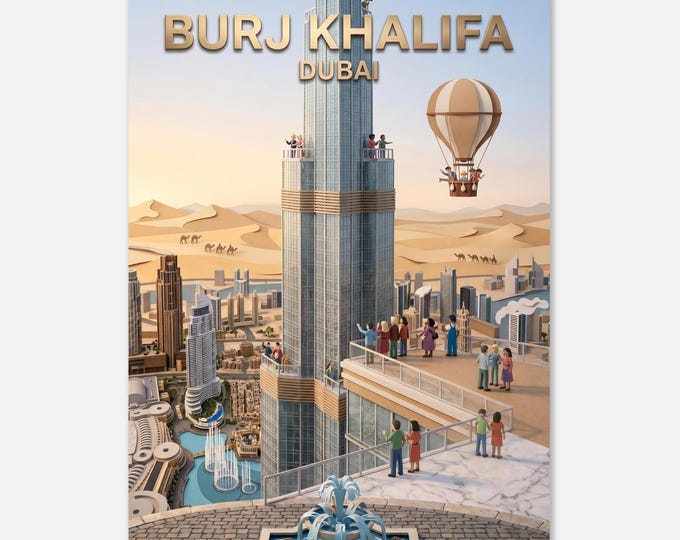 DUBAI – Burj Khalifa | Posters