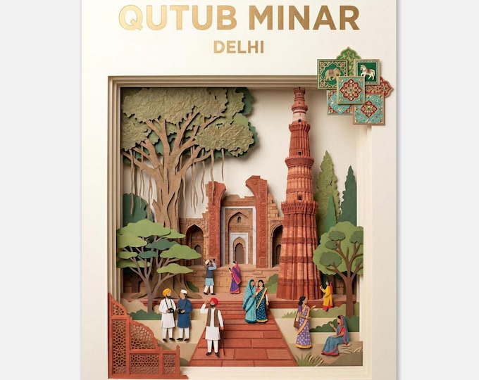INDIA – Qutub Minar | Posters