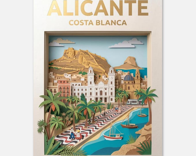 ALICANTE – Costa Blanca | Travel poster