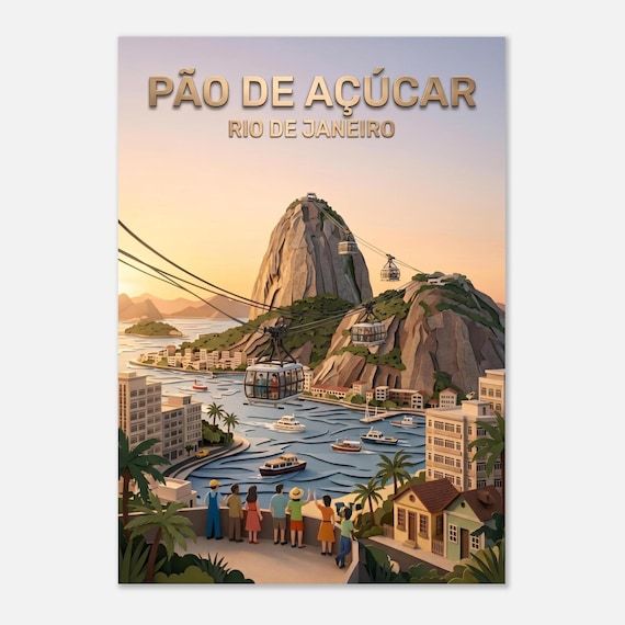 Rio – Sugarloaf Mountain | Poster