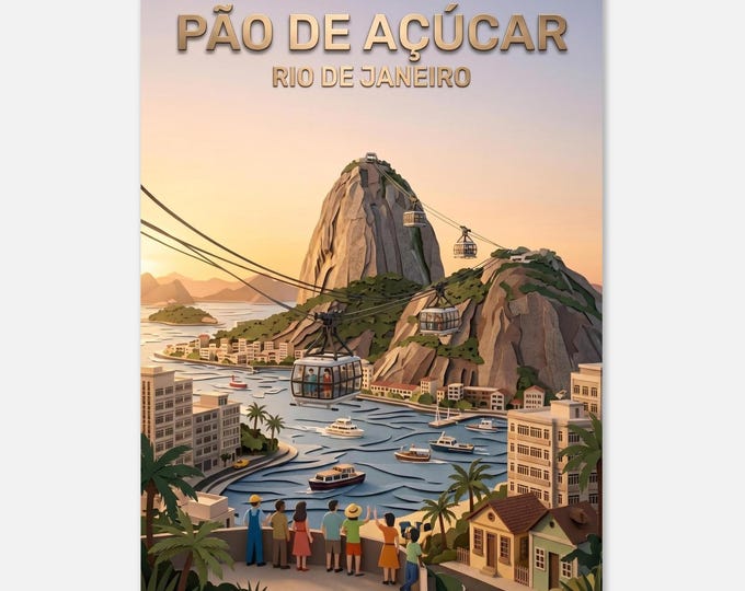 Rio – Sugarloaf Mountain | Poster