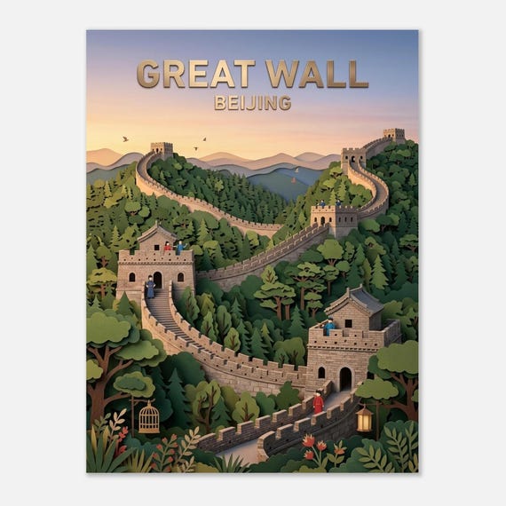 BEIJING – Great Wall | Posters